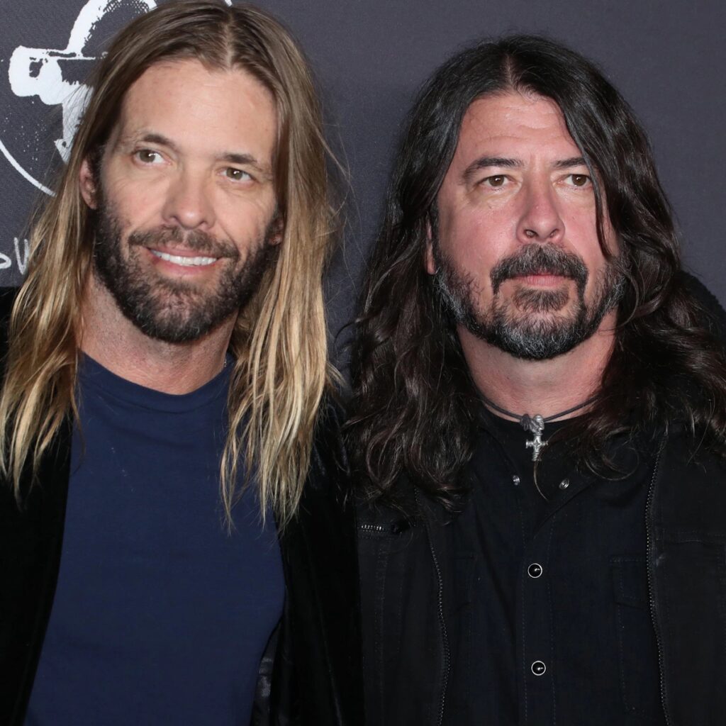 Taylor Hawkins and Dave Grohl